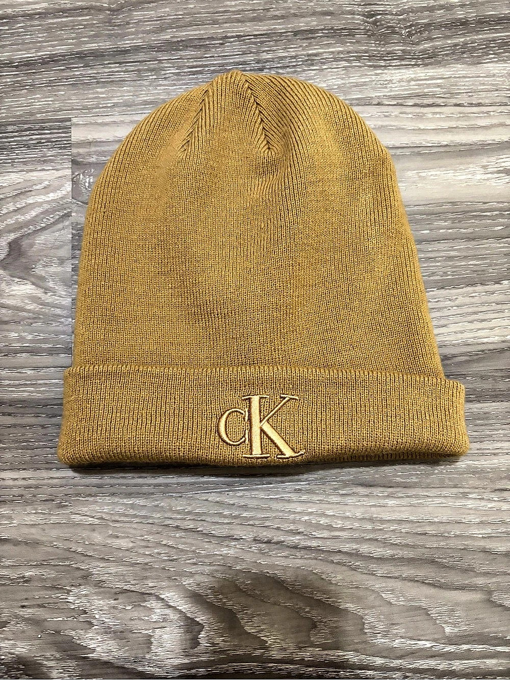 Calvin Klein Jeans beanie Knit Beanie in Brown Like New